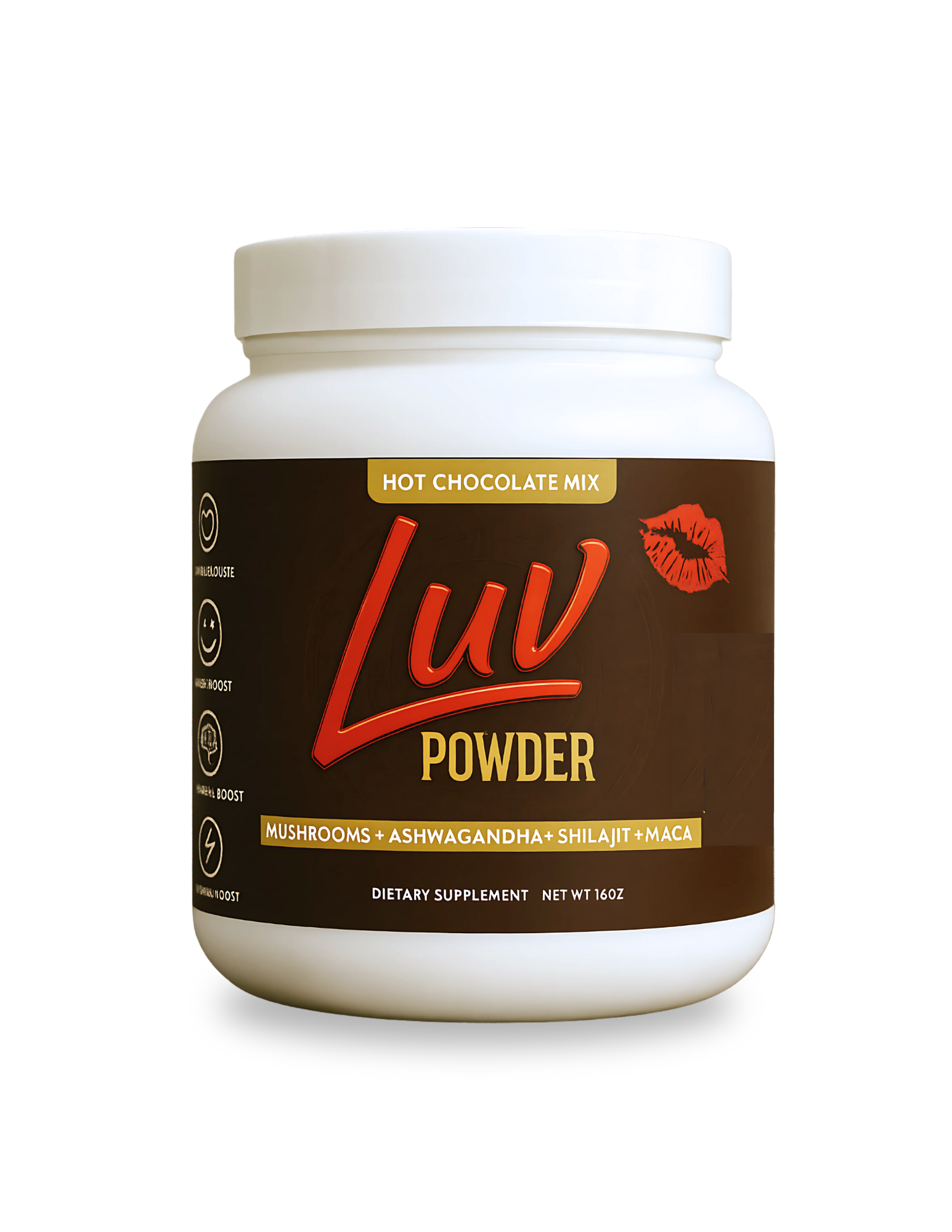 Luv Cocoa – Superfood Hot Chocolate Mix (10.5 oz / 30 Servings)
